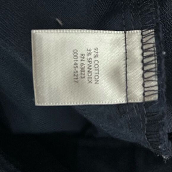 Christopher & Banks Navy Blue Velvet Style Pants Size 6 - Picture 7 of 10